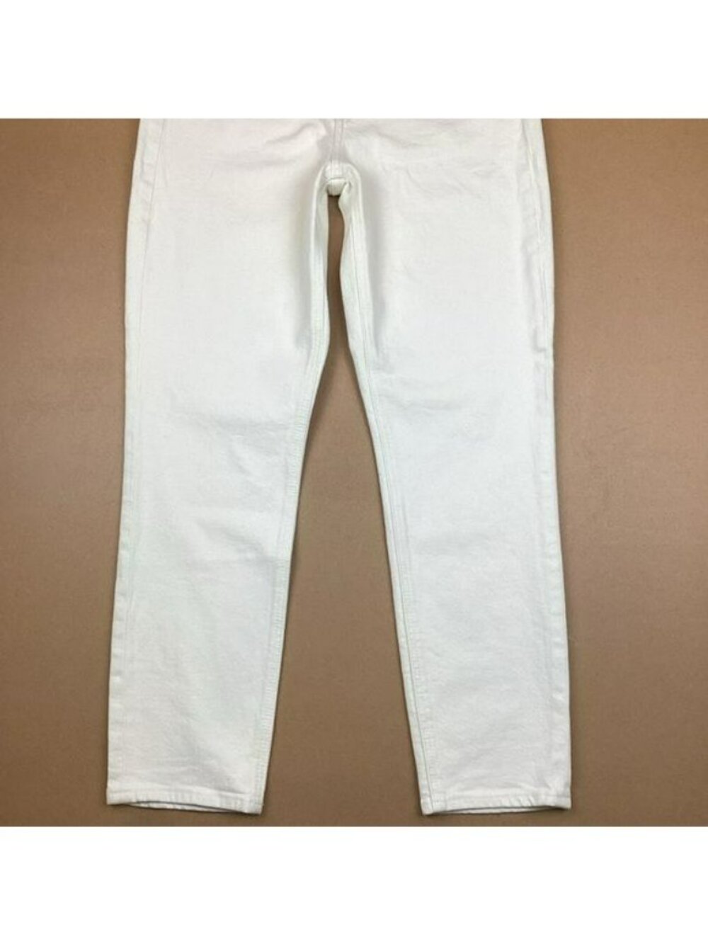 Rag & Bone Nina High-Rise Ankle Cigarette Jeans Ecru NWOT Size 27 - Picture 7 of 16
